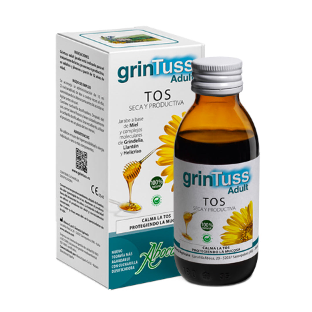GRINTUSS JARABE CON POLIRESIN ADULTOS ; 180 ML