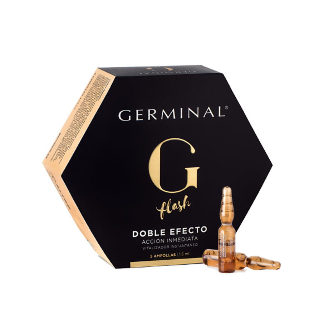 GERMINAL ACCIÓN INMEDIATA DOBLE EFECTO FLASH 5 AMPOLLAS 1,5ML