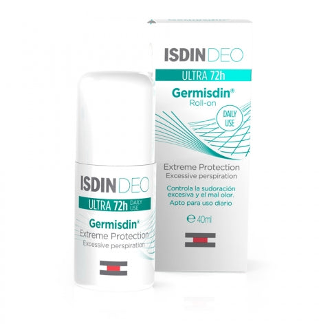 ISDINDEO ULTRA DESODORANTE 72H GERMISDIN ROLL ON; 40ML