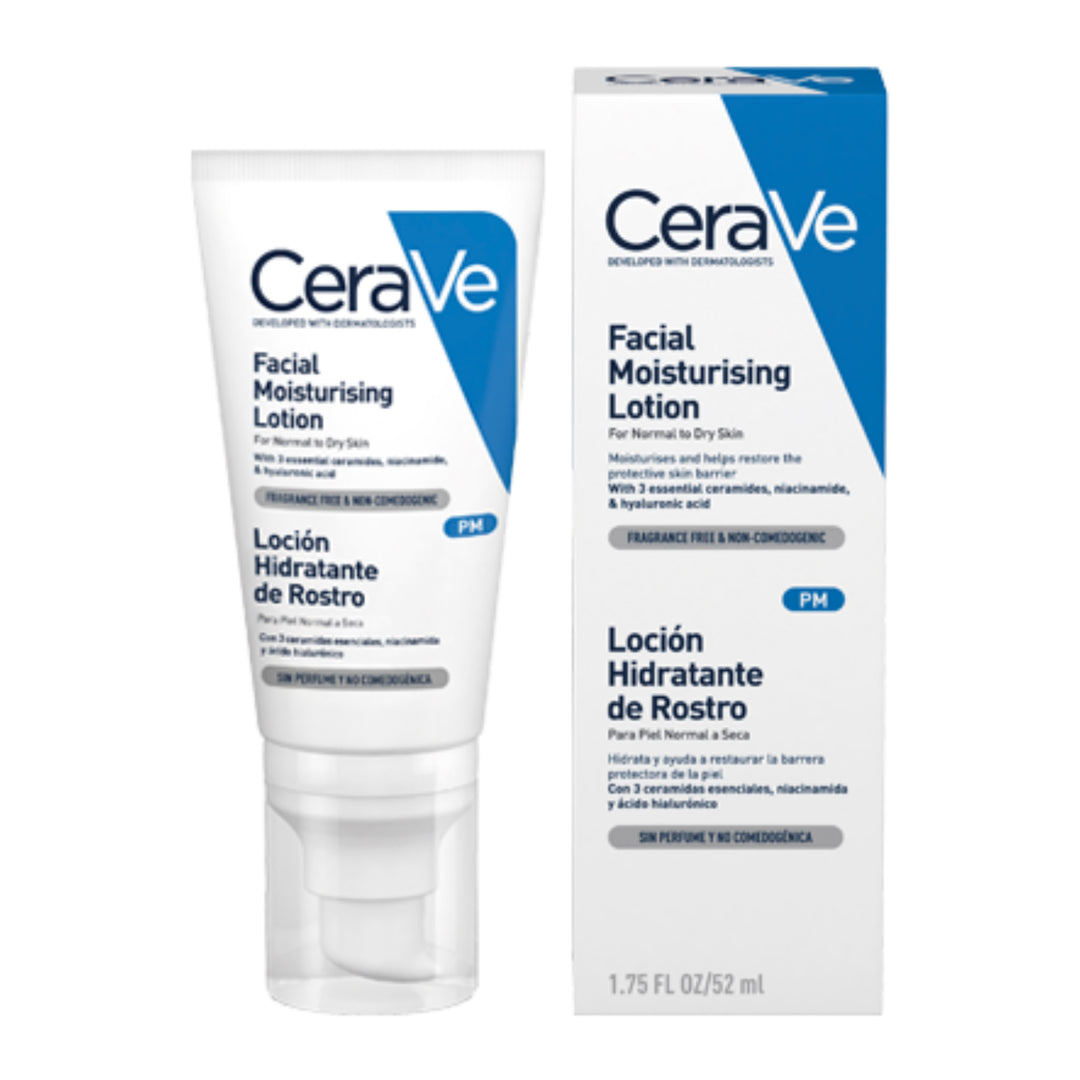 CERACE LOCIÓN HIDRATANTE ROSTRO PIEL NORMAL ; 52 ML