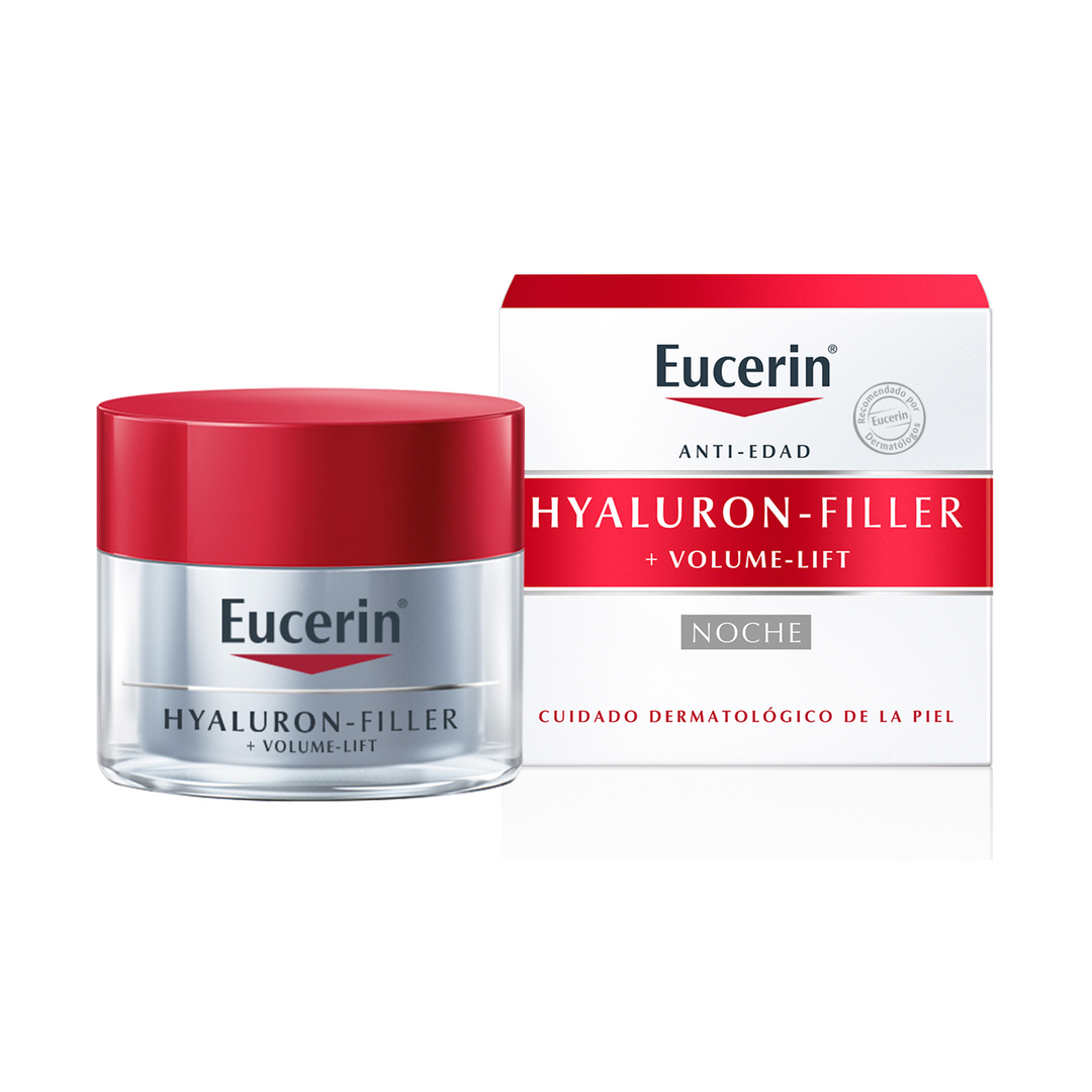 EUCERIN HYALURON FILLER +VOLUME LIFT CREMA NOCHE; 50ML