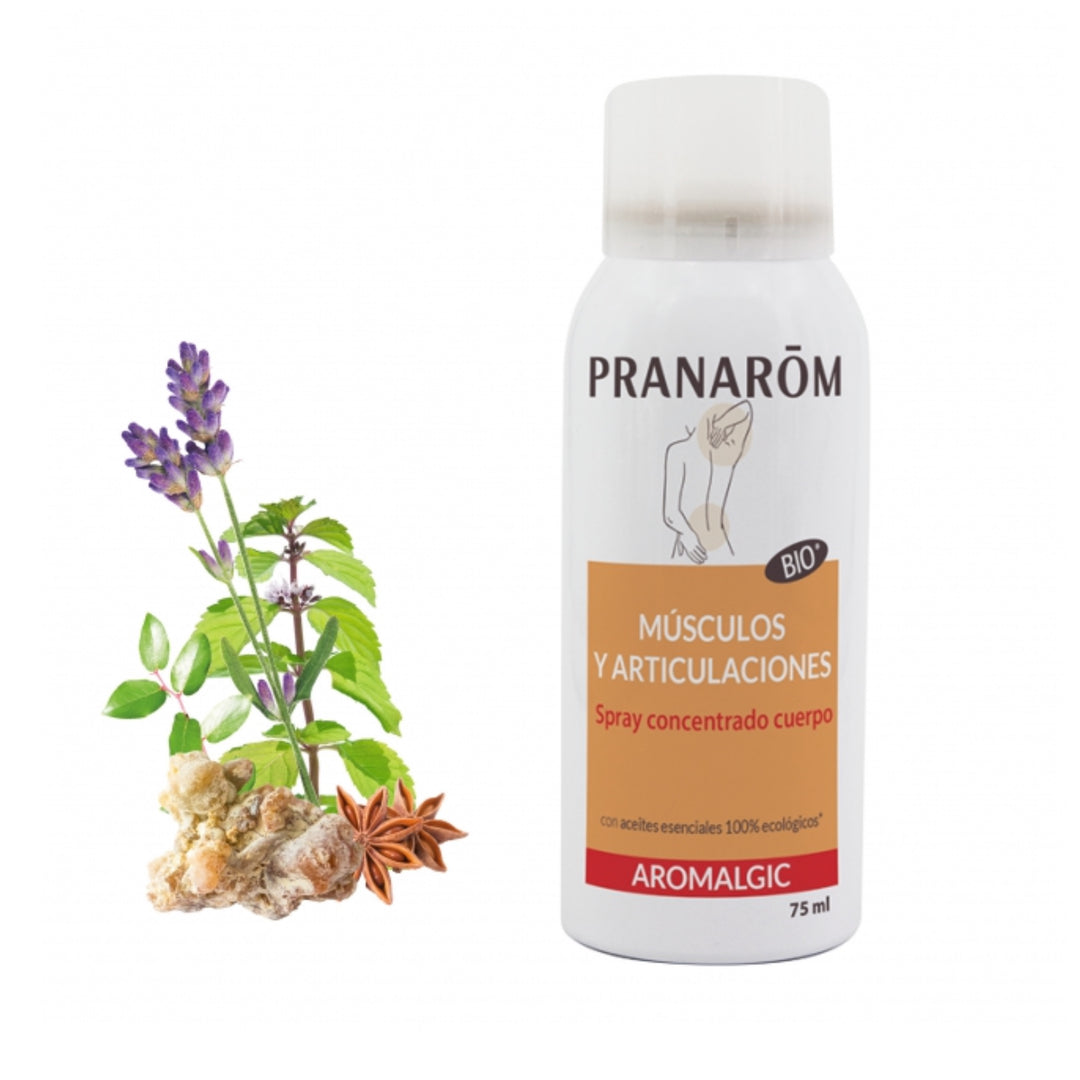 PRANAROM AROMALGIC SPRAY MÚSCULOS Y ARTICULACIONES BIO ;75 ML