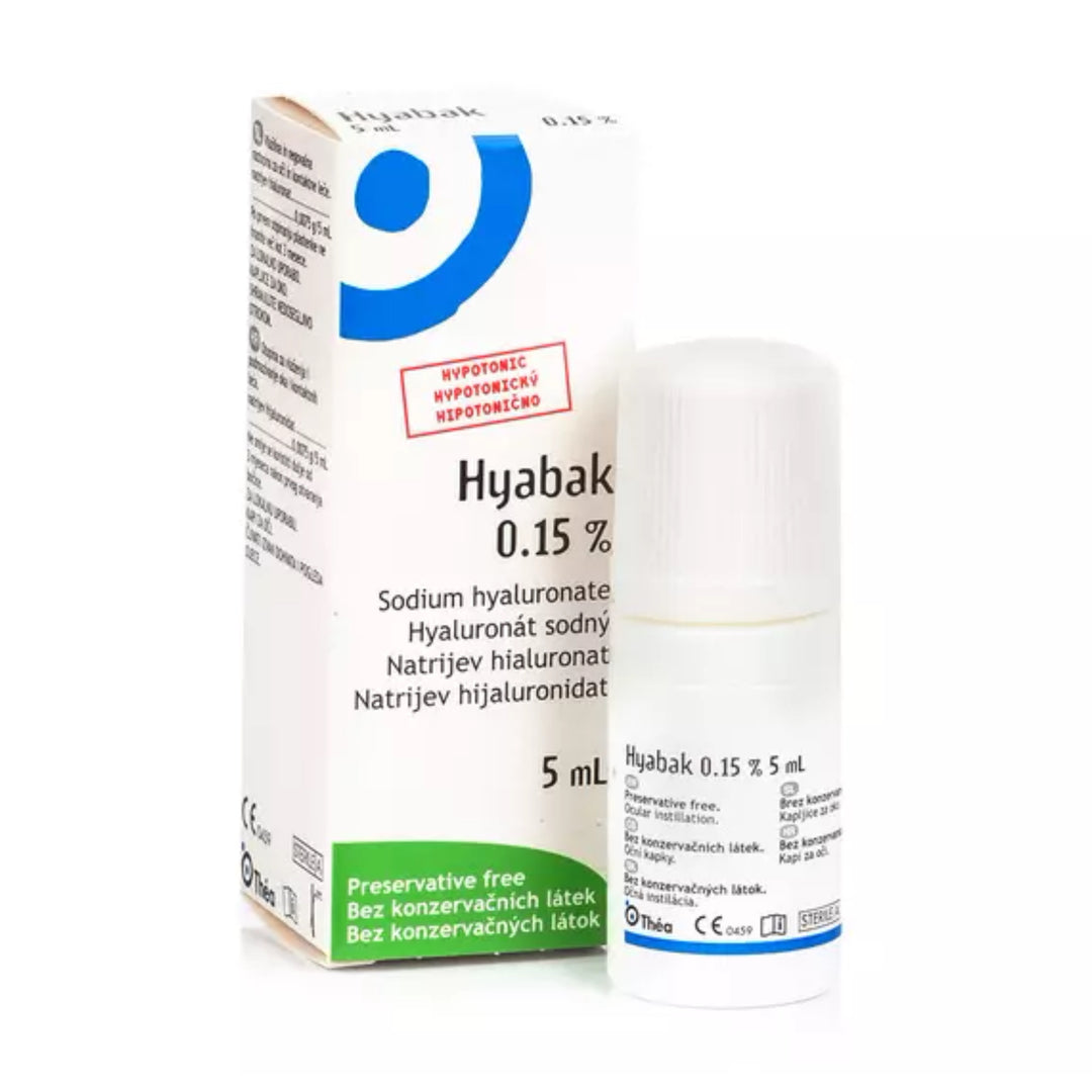 HYABAK SOLUCIÓN OFTALMICA 0,15% ; 10 ML