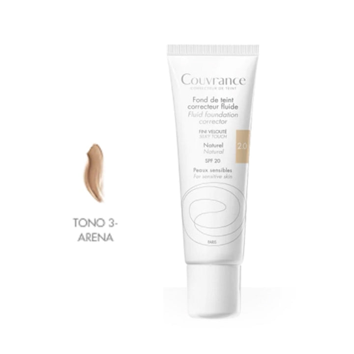 AVENE COUVRANCE MAQUILLAJE FLUIDO SPF 20; 30ML