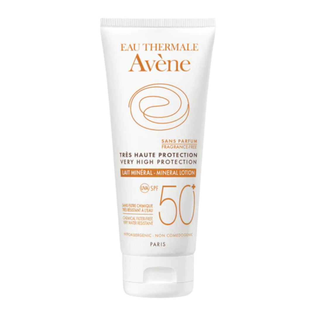 AVENE SOLAR LECHE PANTALLA FÍSICA MINERAL SPF 50+ ; 100 ML