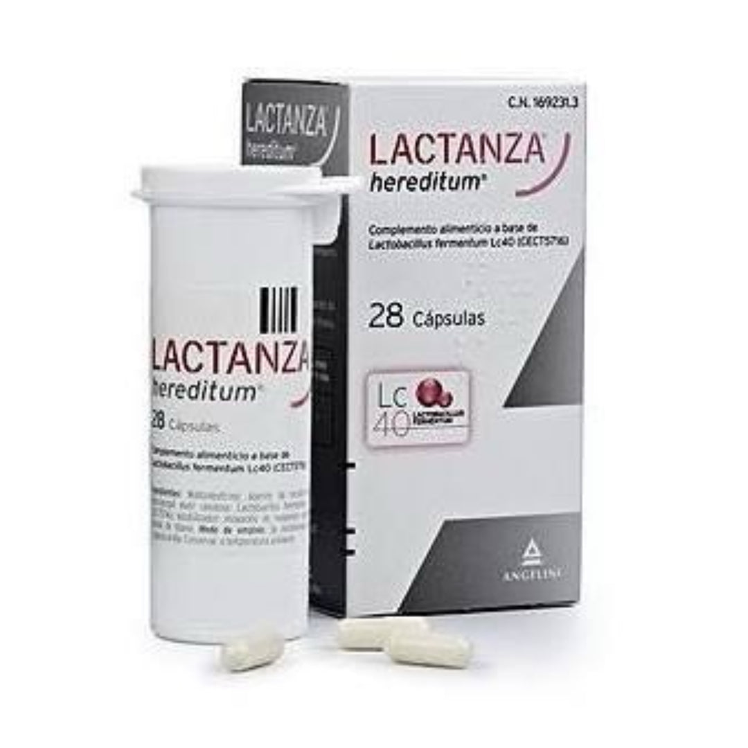 LACTANZA HEREDITUM ; 28 CAPSULAS