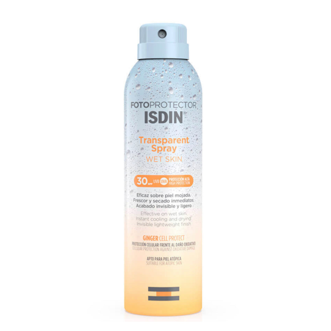 FOTOPROTECTOR ISDIN TRANSPARENT SPRAY WET SKIN SPF 30 ; 250 ML