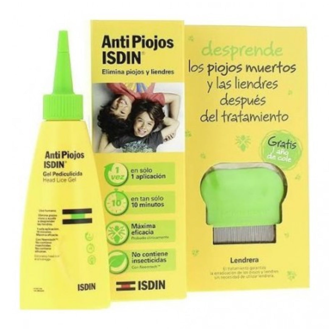ISDIN GEL ANTIPIOJOS + LENDRERA ; 100 ML