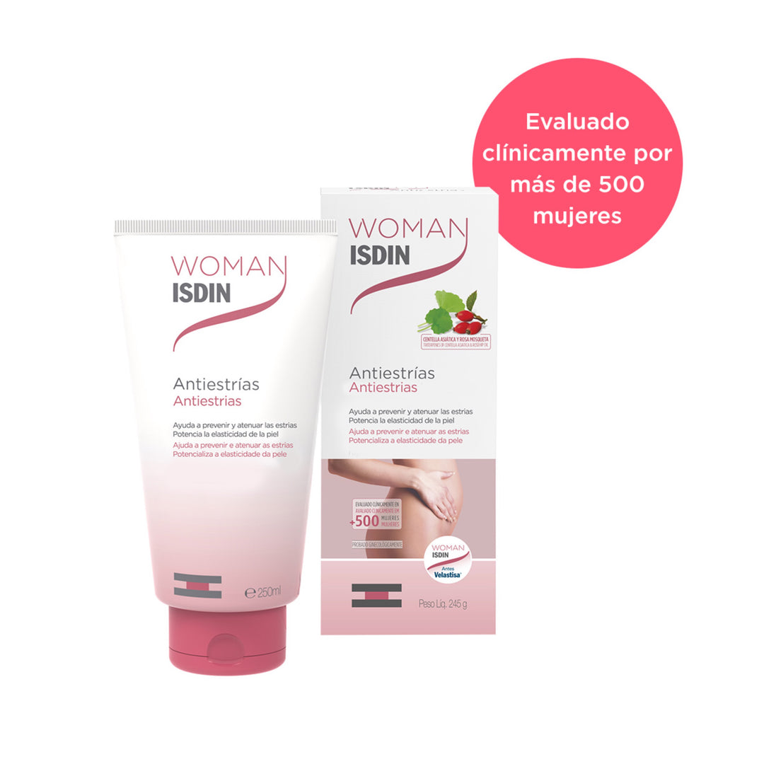 WOMAN ISDIN ANTIESTRIAS; 250ML