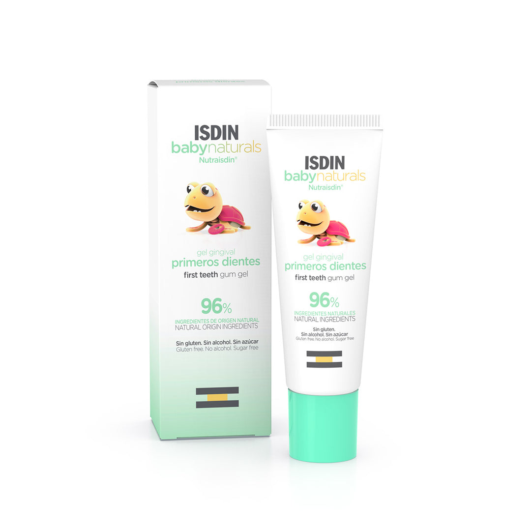 ISDIN BABY NATURALS NUTRAISDIN GEL GINGIVAL PRIMEROS DIENTES; 30ML