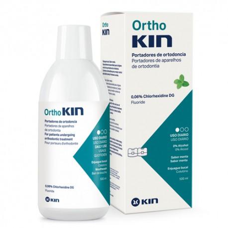 ORTHOKIN ENJUAGUE BUCAL SABOR MENTA; 500 ML
