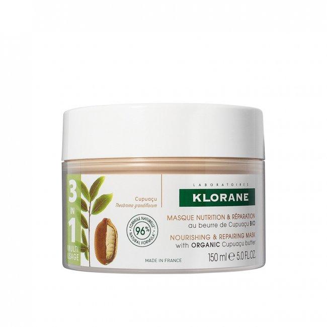KLORANE MASCARILLA NUTRI-REPARADORA A LA MANTECA DE CUPUAÇU BIO;150 ML