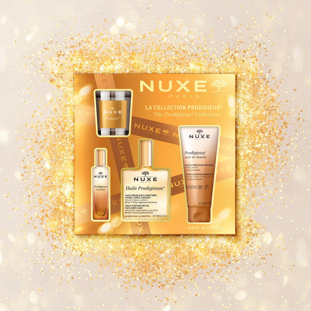 NUXE COFRE PRODIGIEUSE ACEITE 100ML + DUCHA 100ML+ PERFUME 15ML
