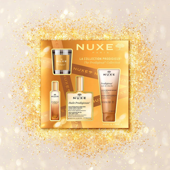 NUXE COFRE PRODIGIEUSE ACEITE 100ML + DUCHA 100ML+ PERFUME 15ML