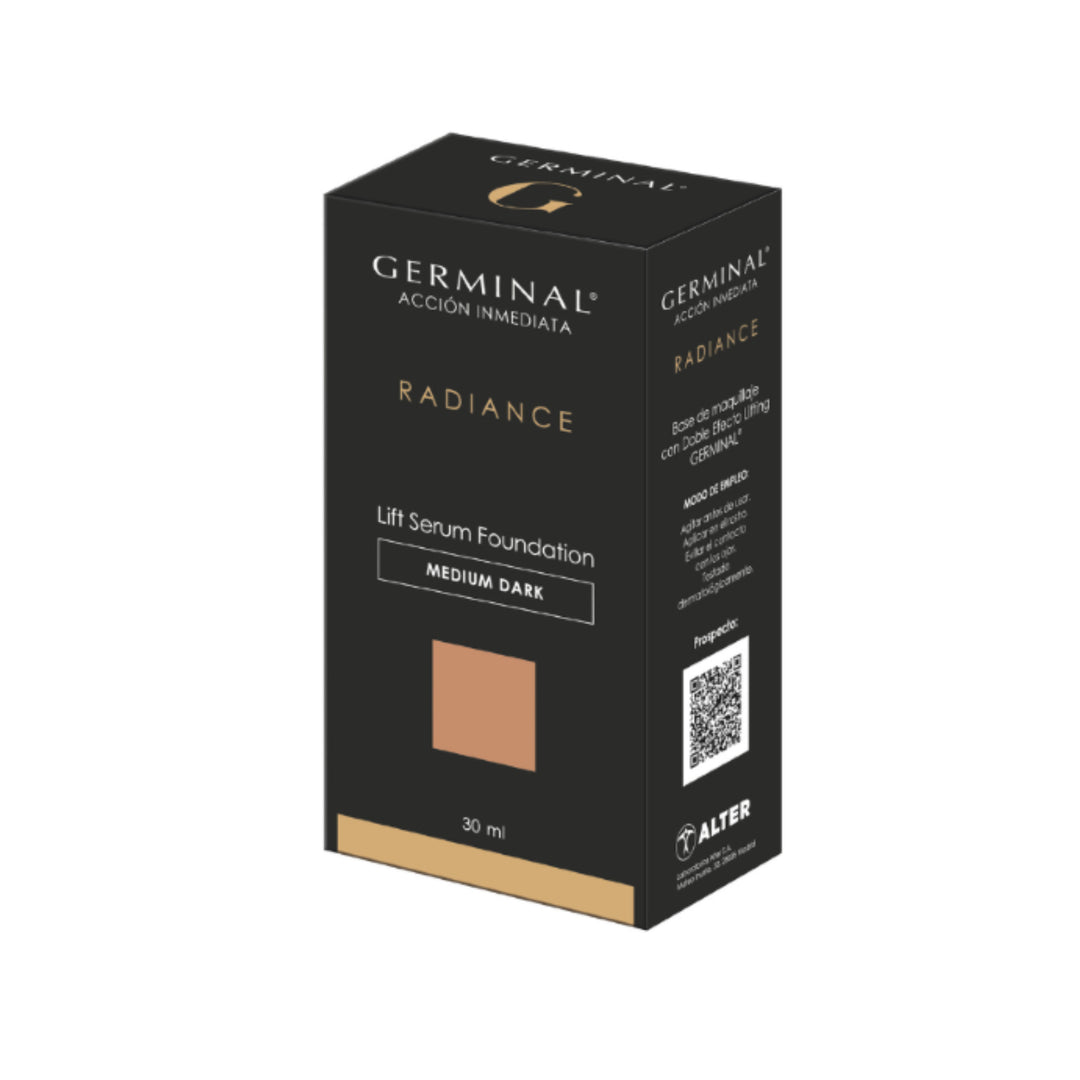 GERMINAL RADIANCE LIFT SERUM FOUNDATION MEDIUM DARK; 30ML