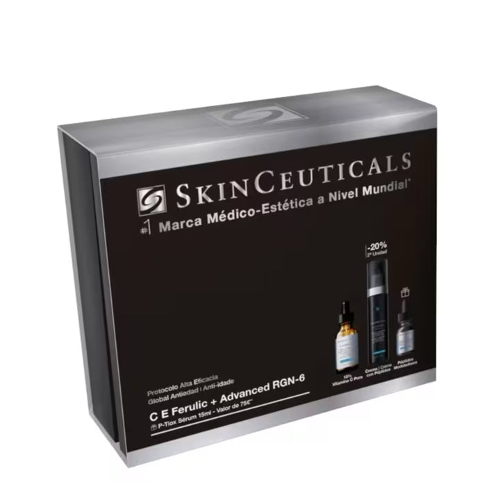 SKINCEUTICALS PROTOCOLO GLOBAL ANTIEDAD ( C FERULIC+ ADVANCED RGN6)