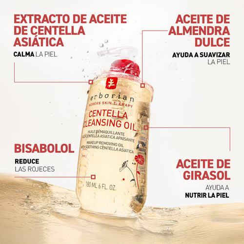 ERBORIAN CENTELLA CLEANSING OIL; 180 ML