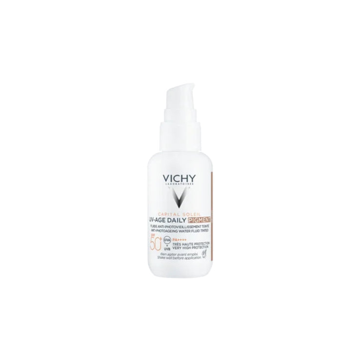 VICHY CAPITAL SOLEIL UV-AGE DAILY PIGMENT MEDIUM; 40 ML