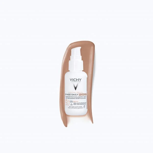 VICHY CAPITAL SOLEIL UV-AGE DAILY PIGMENT MEDIUM; 40 ML