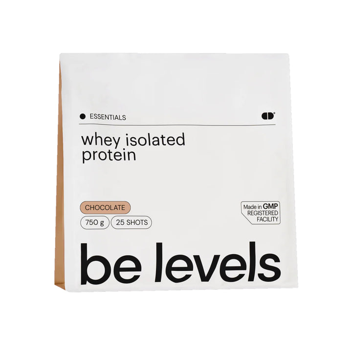 BE LEVELS ISOLATED PROTEIN CHOCOLATE NEGRO; 750G