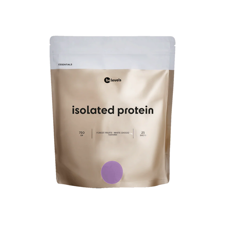 BE LEVELS ISOLATED PROTEIN FRUTOS ROJOS- CHOCOLATE BLANCO; 750G