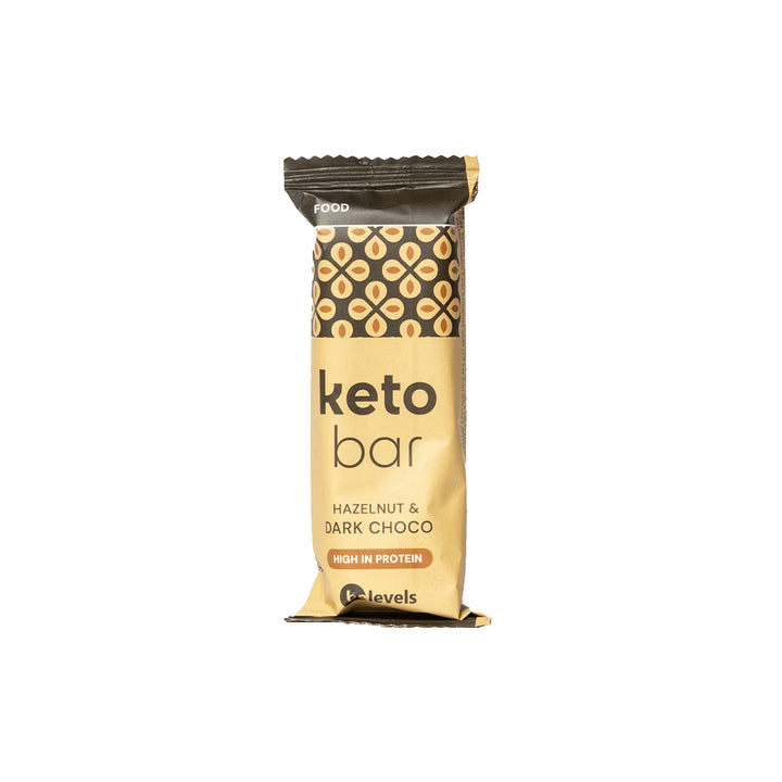 BE LEVELS KETO BAR AVELLANA Y CHOCOLATE  NEGRO