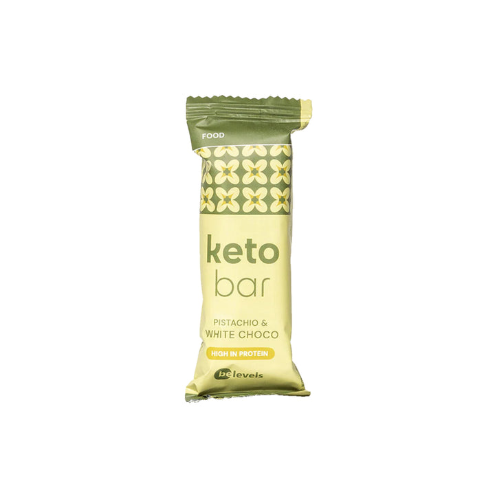 BE LEVELS KETO BAR PISTACHO &  CHOCO