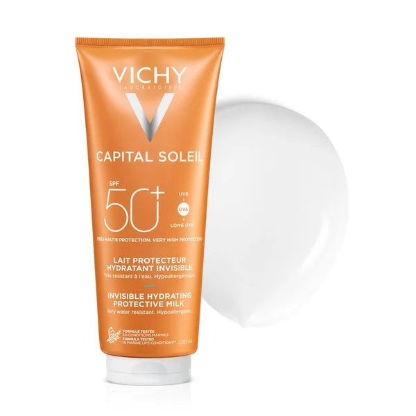 VICHY CAPITAL SOLEIL SPF 50+ HIDRA-LECHE CUERPO; 300 ML