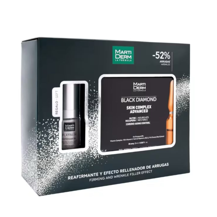 MARTIDERM BLACK DIAMOND SKIN COMPLEX ADVANCED 30 AMPOLLAS; 2 ML