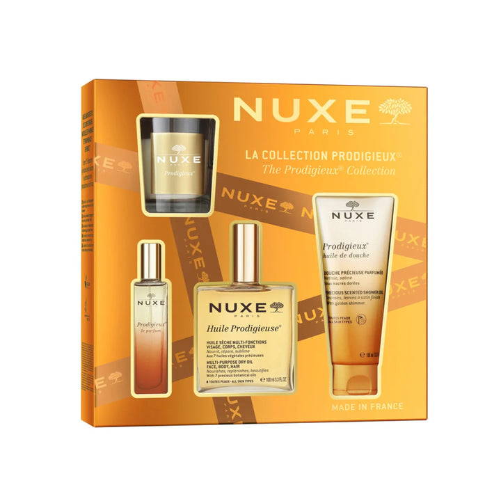 NUXE COFRE PRODIGIEUSE ACEITE 100ML + DUCHA 100ML+ PERFUME 15ML