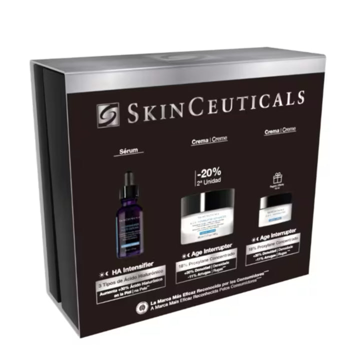 SKINCEUTICALS PROTOCOLO RELLENO Y VOLUMEN ( AGE INTERRUPTER CREMA + HA INTENSIFIER)