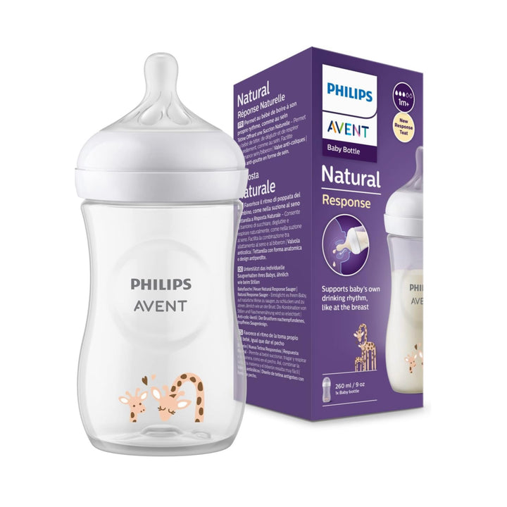 AVENT BIBERON NATURAL RESPONSE JIRAFA 260ML