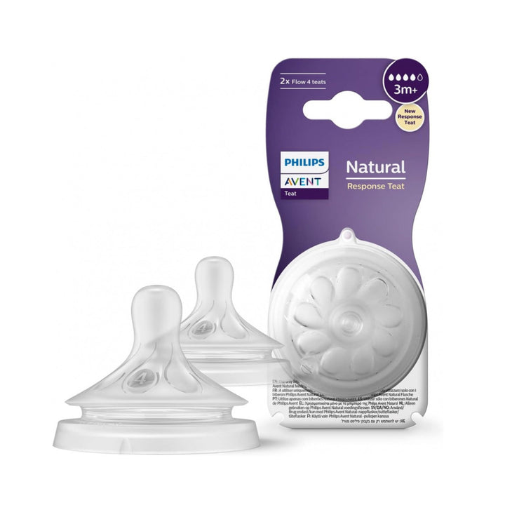 AVENT TETINA NATURAL RESPONSE FLUJO RAPIDO +3 MESES 2U