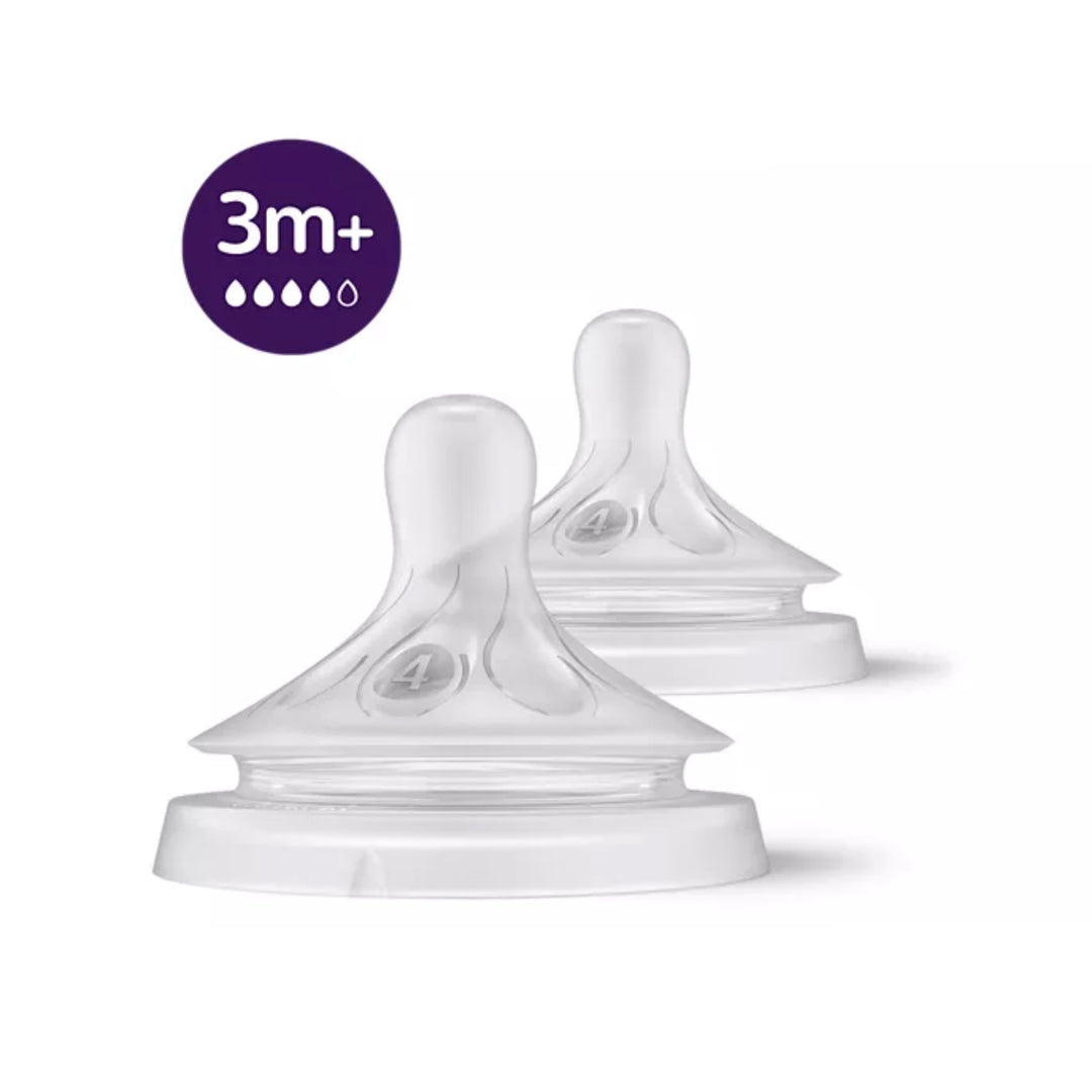 AVENT TETINA NATURAL RESPONSE FLUJO RAPIDO +3 MESES 2U