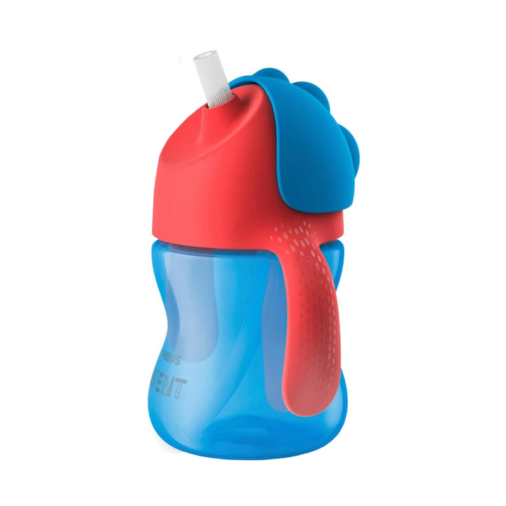 AVENT VASO CON PAJITA AZUL 210 ML + 6 MESES