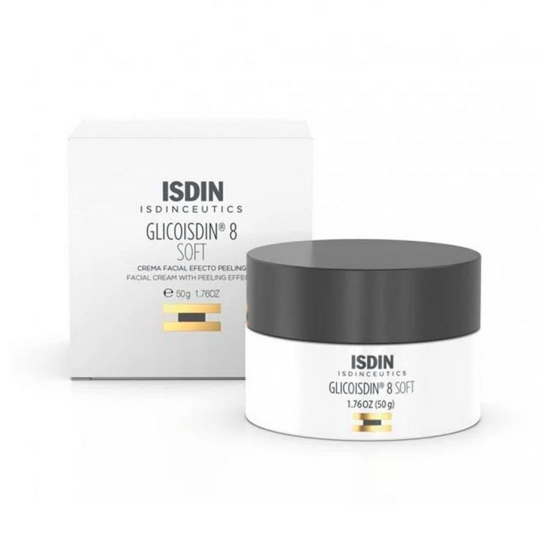 ISDINCEUTICS GLICOISDIN 8 SOFT CREMA FACIAL EFECTO PEELING ;50 ML