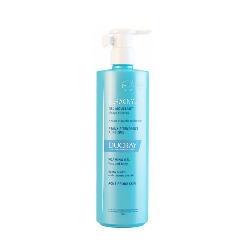 DUCRAY KERACNYL GEL LIMPIADOR ;400 ML