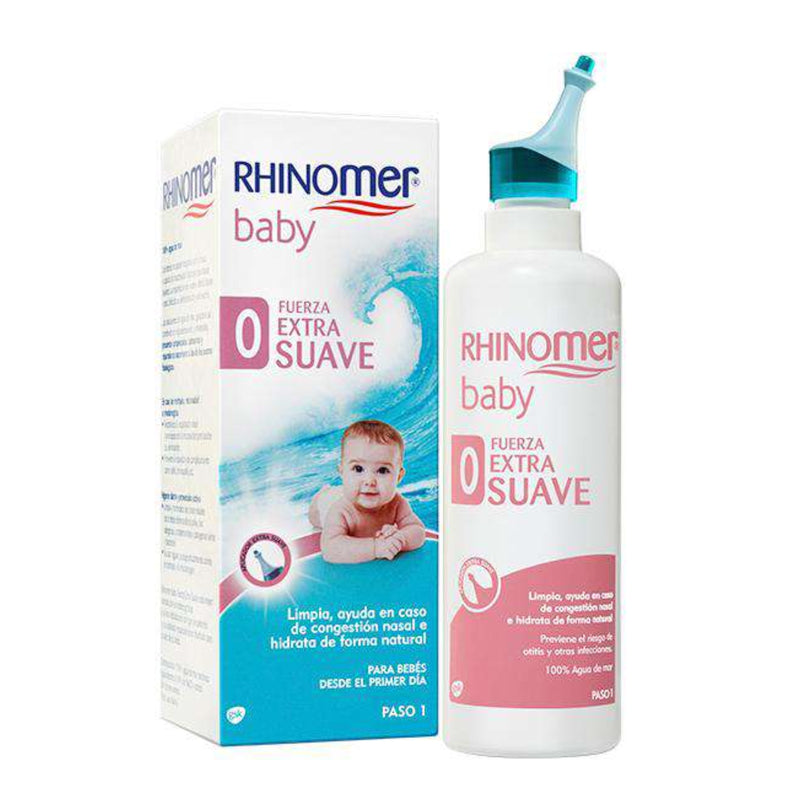 RHINOMER BABY LIMPIEZA NASAL FUERZA 0 EXTRA SUAVE ; 115 ML