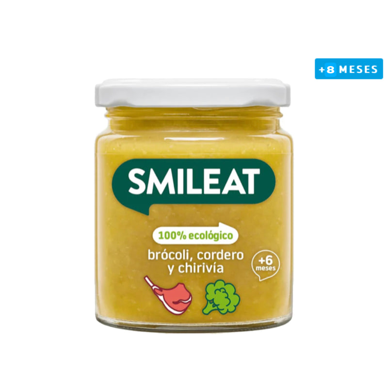 SMILEAT BRÓCOLI CORDERO Y CHIRIVÍA ; 230 GR