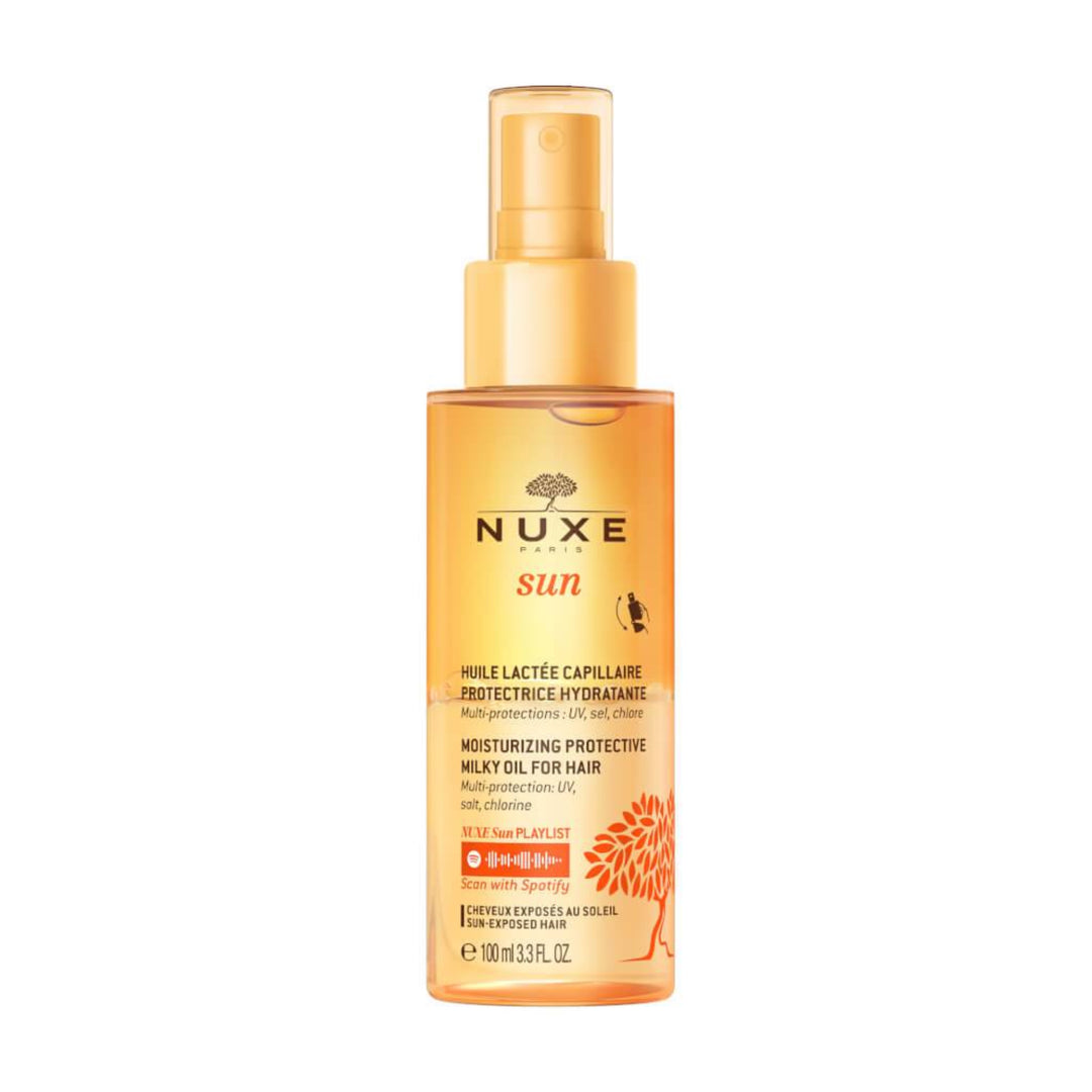 NUXE SUN ACEITE LACTEO PROTECTOR CAPILAR ; 100ML