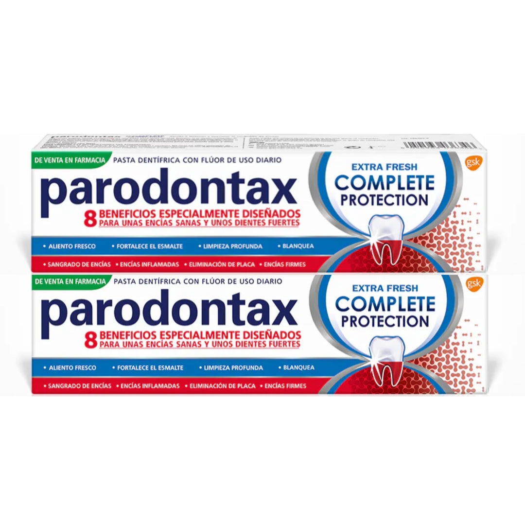 PARODONTAX COMPLETE PROTECTION EXTRA FRESH DUPLO ; 2x75 ML