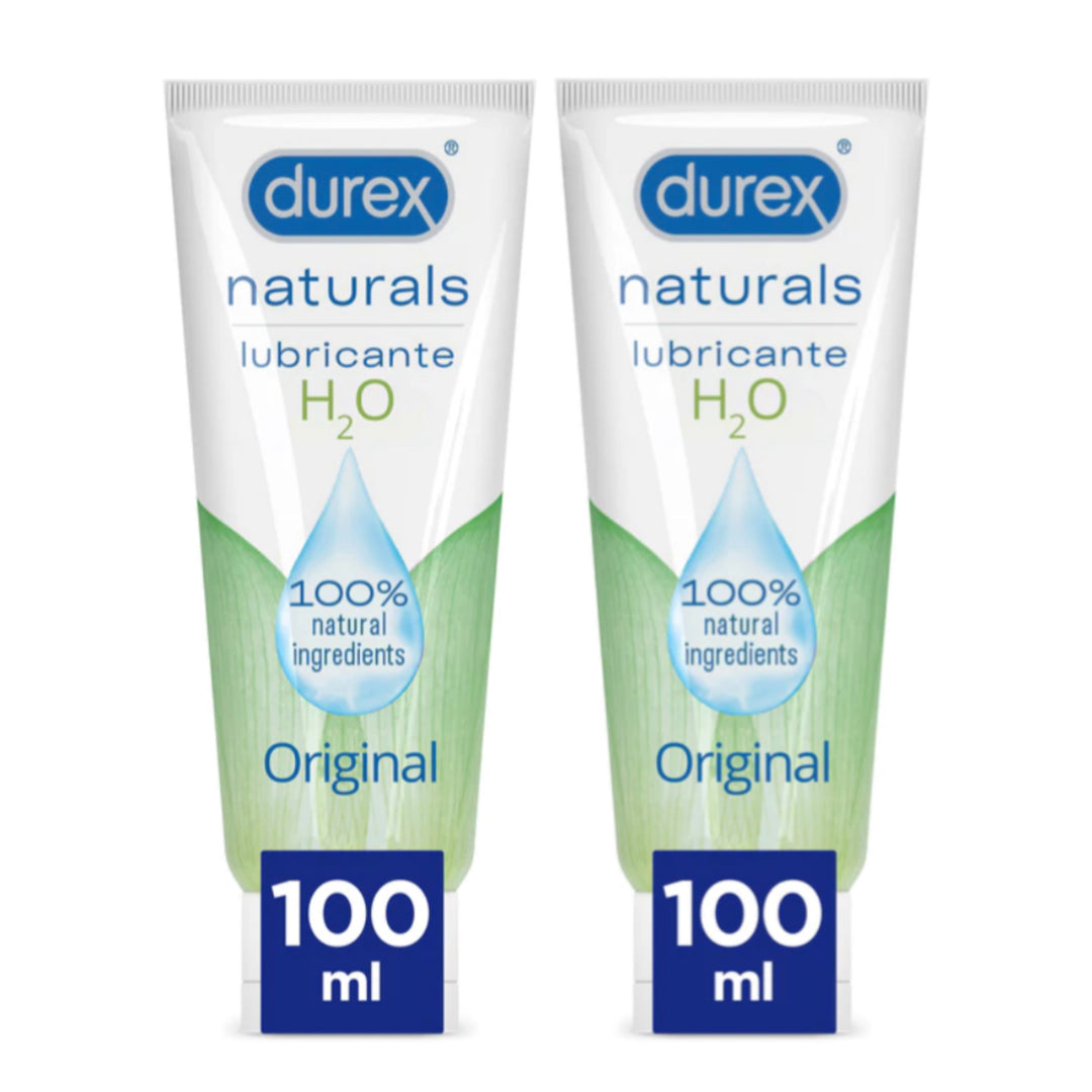 DUREX NATURALS DUPLO LUBRICANTE ORIGINAL H2O ; 100 ML
