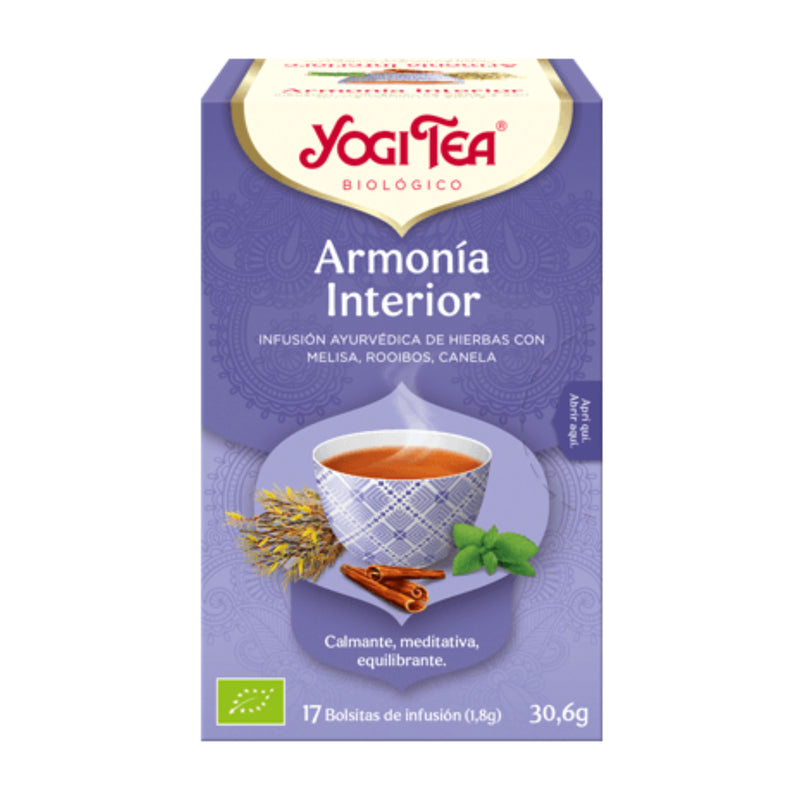 YOGI TEA ARMONIA INTERIOR ; 17 BOLSITAS