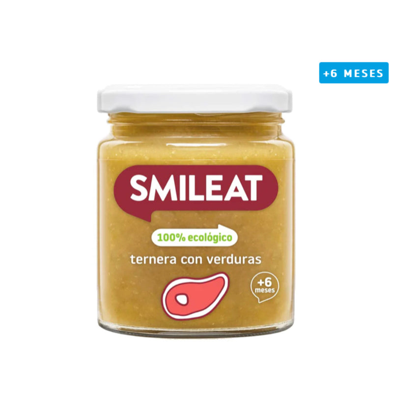 SMILEAT TERNERA CON VERDURAS ; 230 GR
