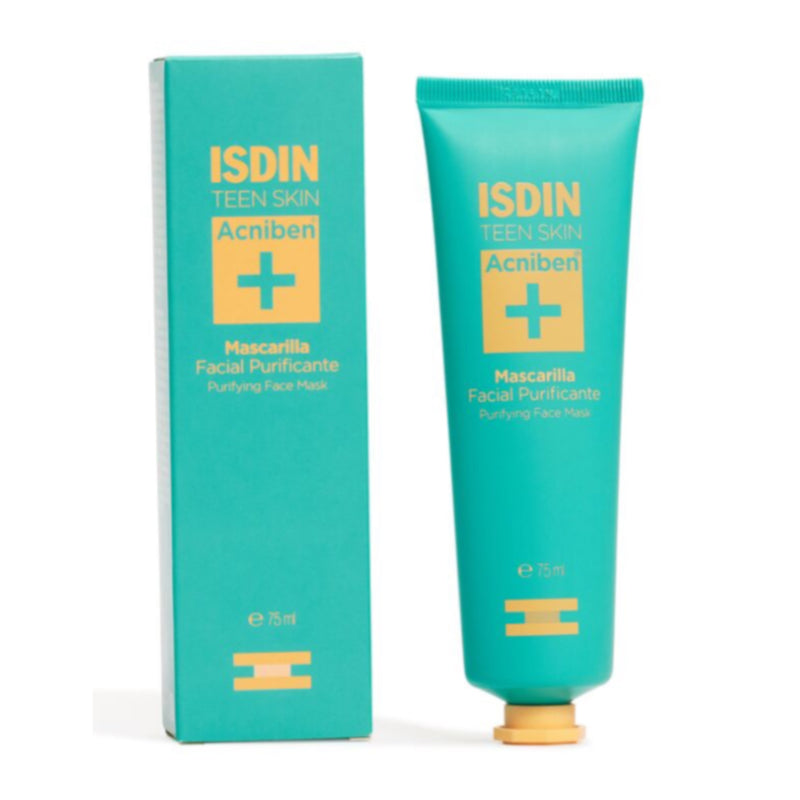 ISDIN TEEN SKIN ACNIBEN MASCARILLA FACIAL PURIFICANTE ; 75 ML