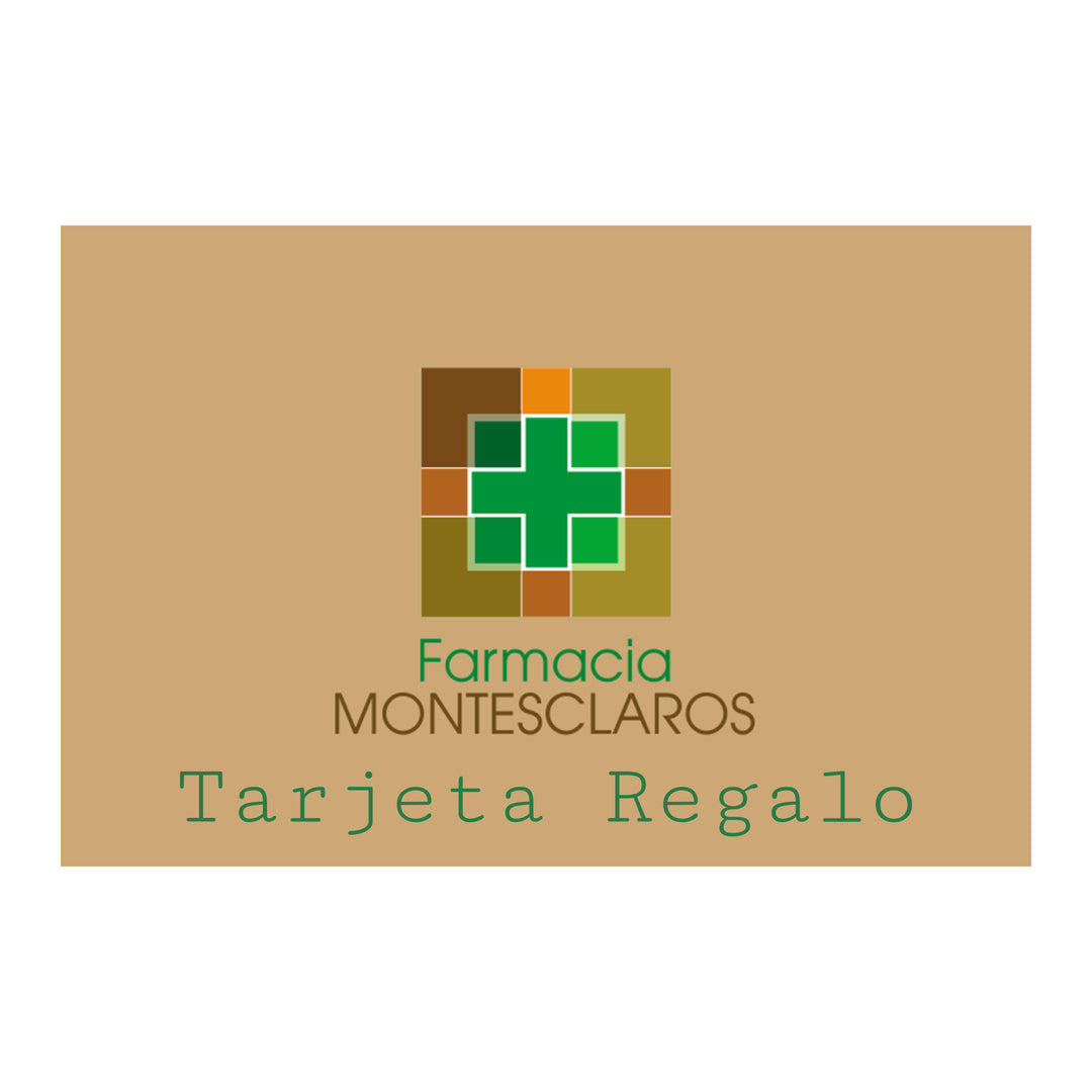 TARJETA REGALO FARMACIA MONTESCLAROS